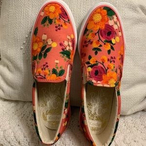 Keds x Rifle Paper Co. slip-on sneakers